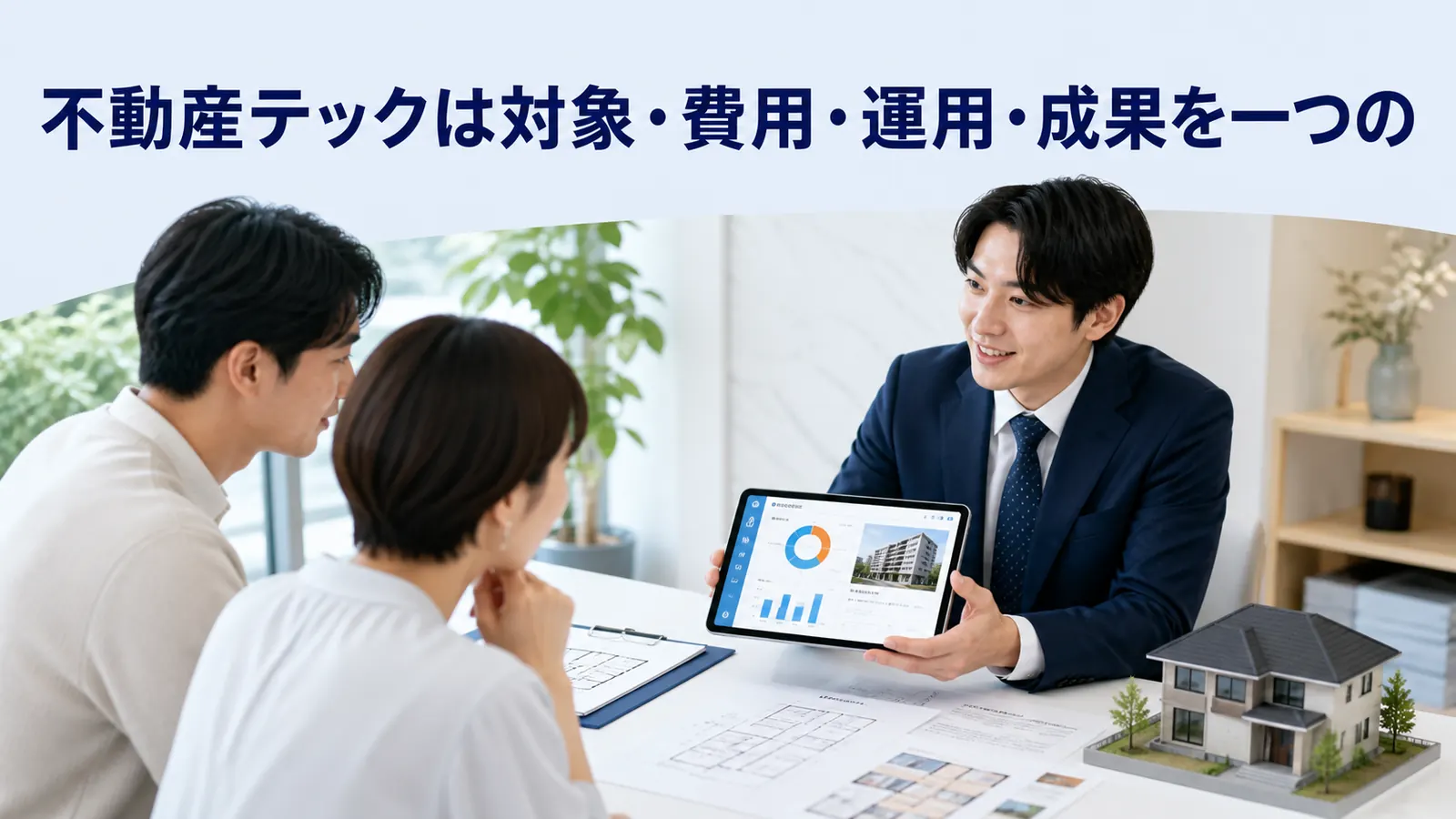 不動産テックは対象・費用・運用・成果を一つの