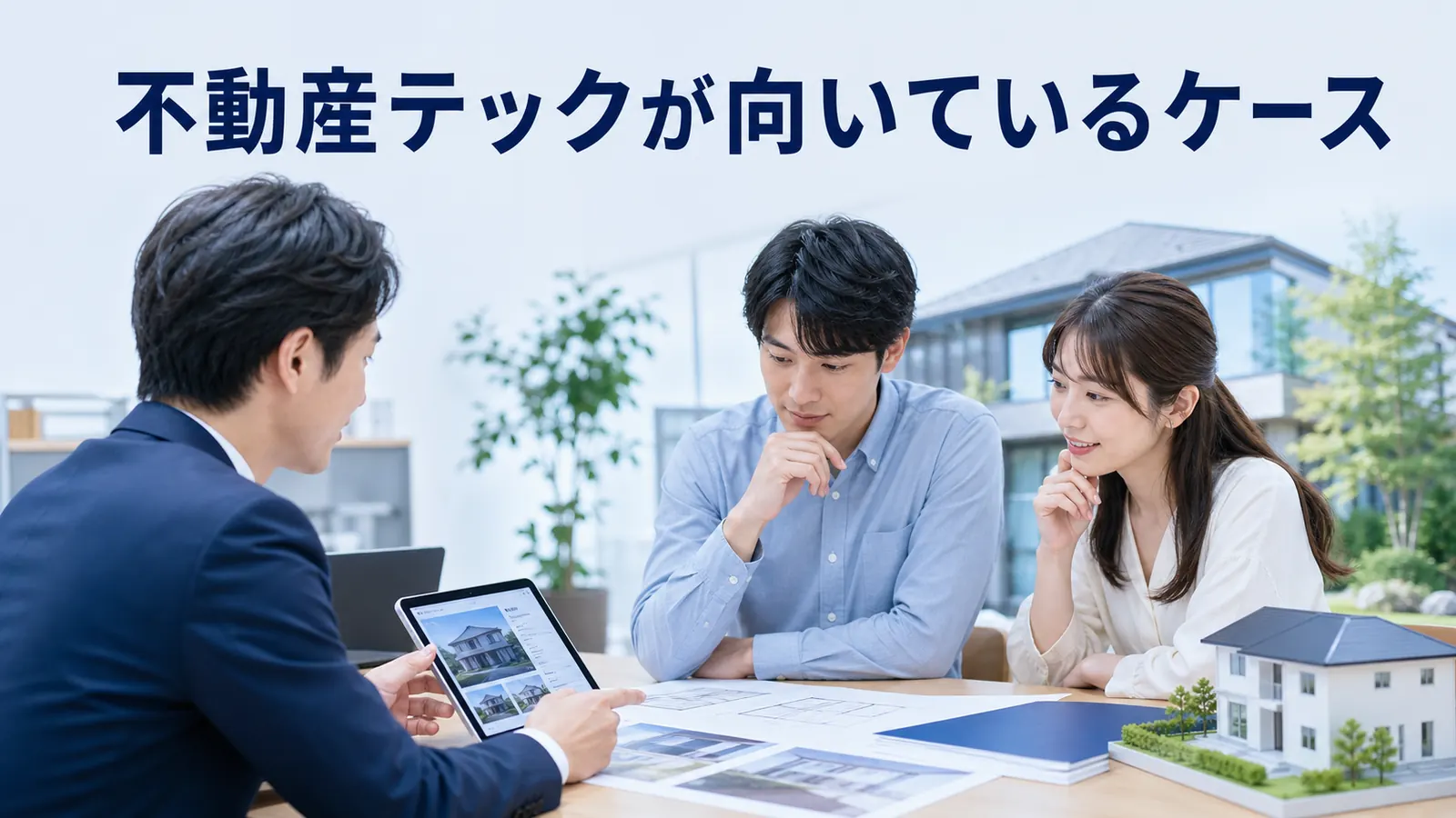 不動産テックが向いているケース