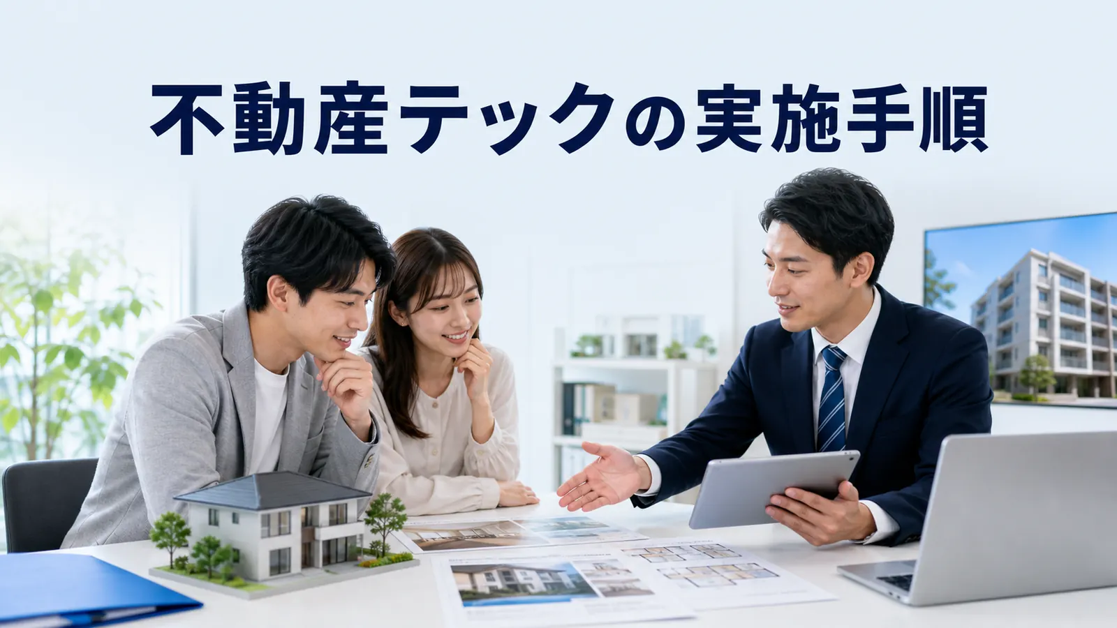 不動産テックの実施手順