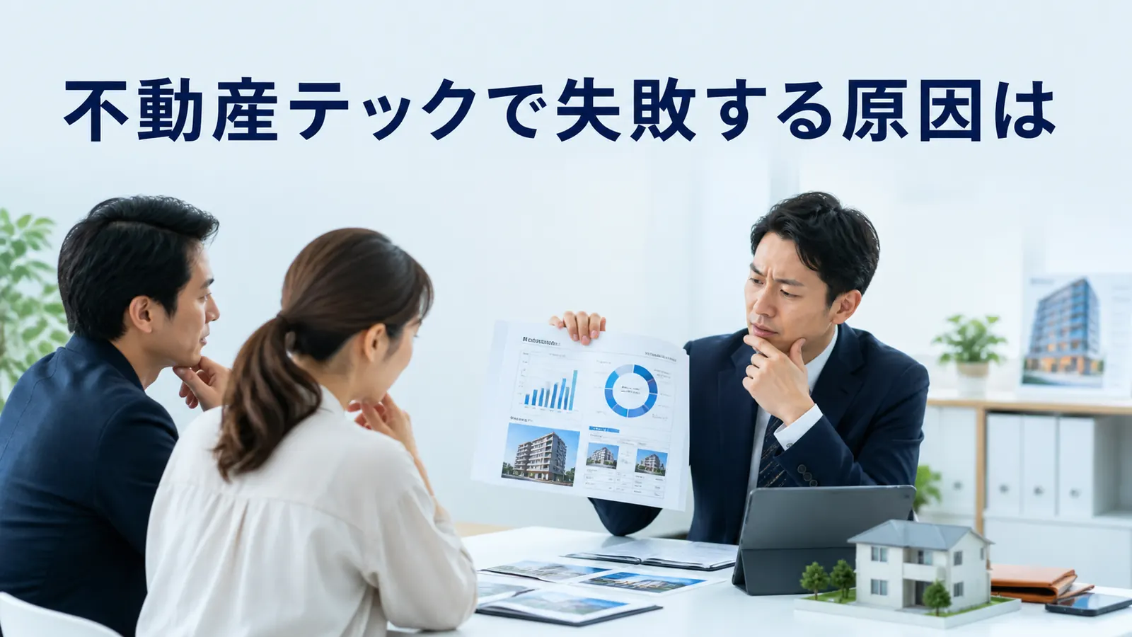 不動産テックで失敗する原因は