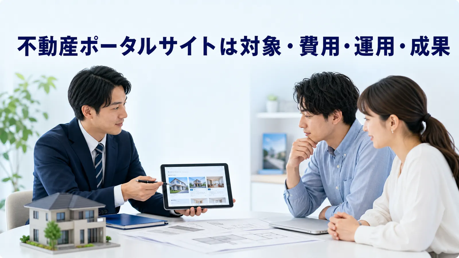 不動産ポータルサイトは対象・費用・運用・成果