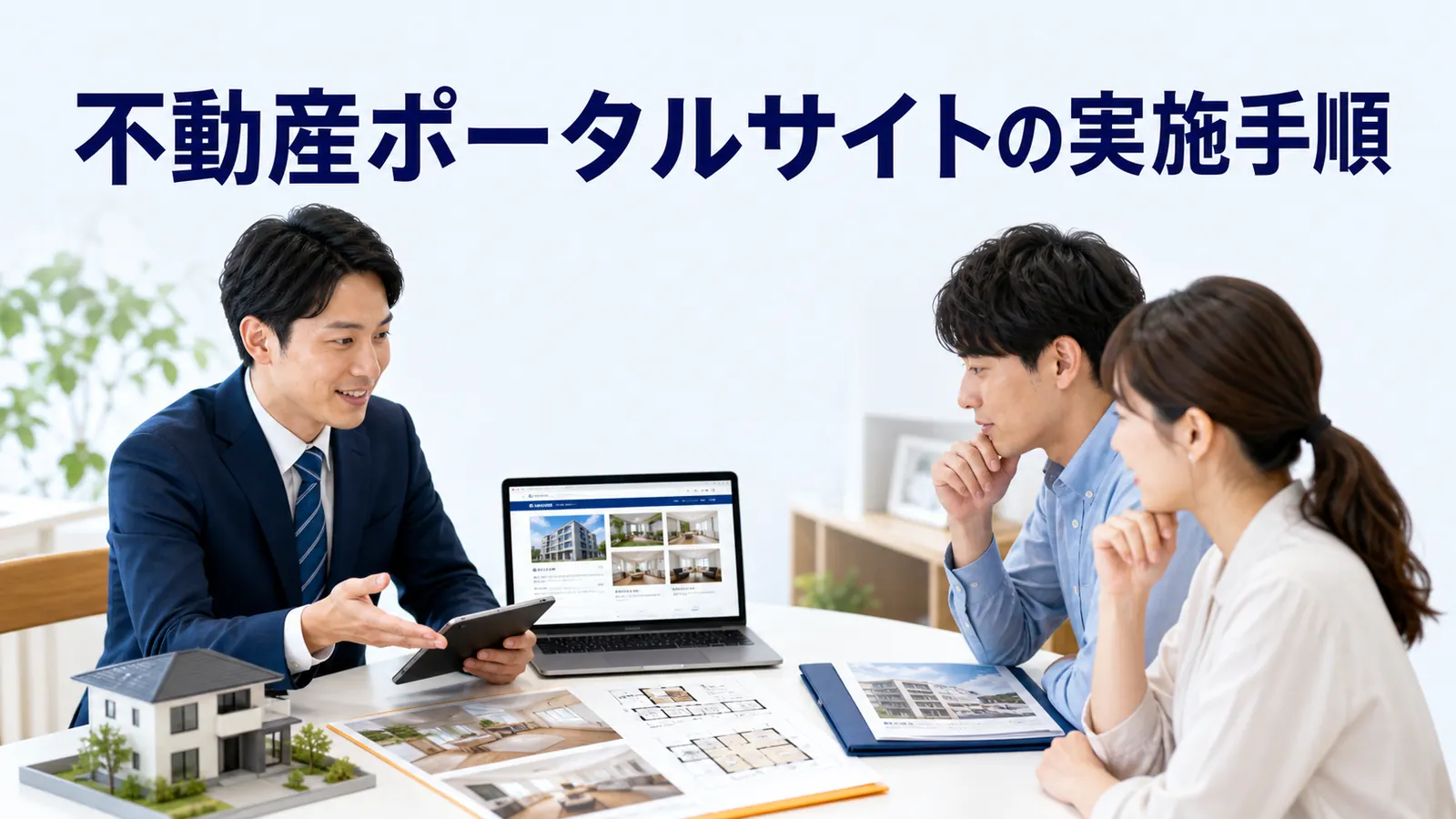 不動産ポータルサイトの実施手順