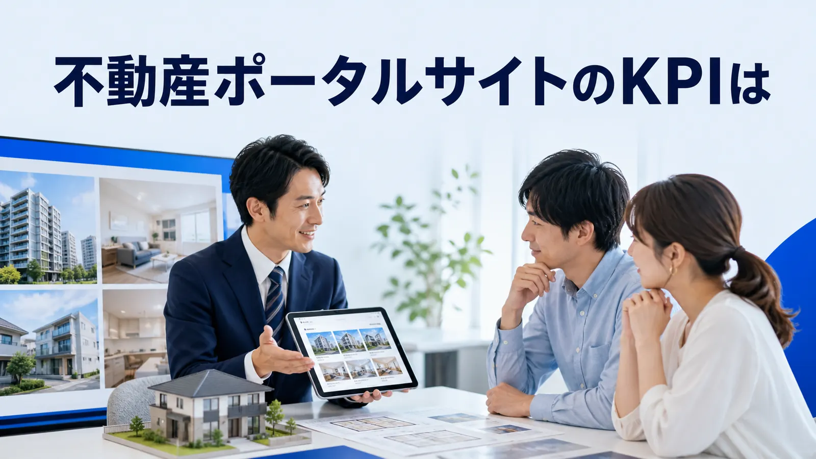 不動産ポータルサイトのKPIは