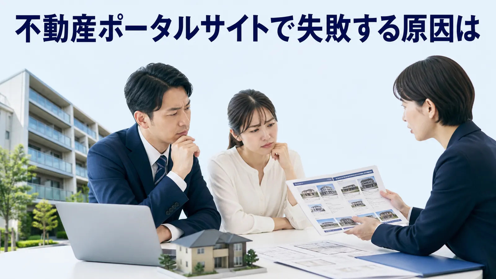 不動産ポータルサイトで失敗する原因は