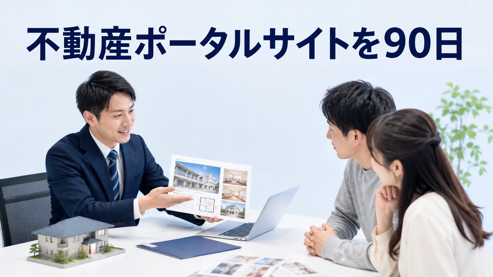 不動産ポータルサイトを90日