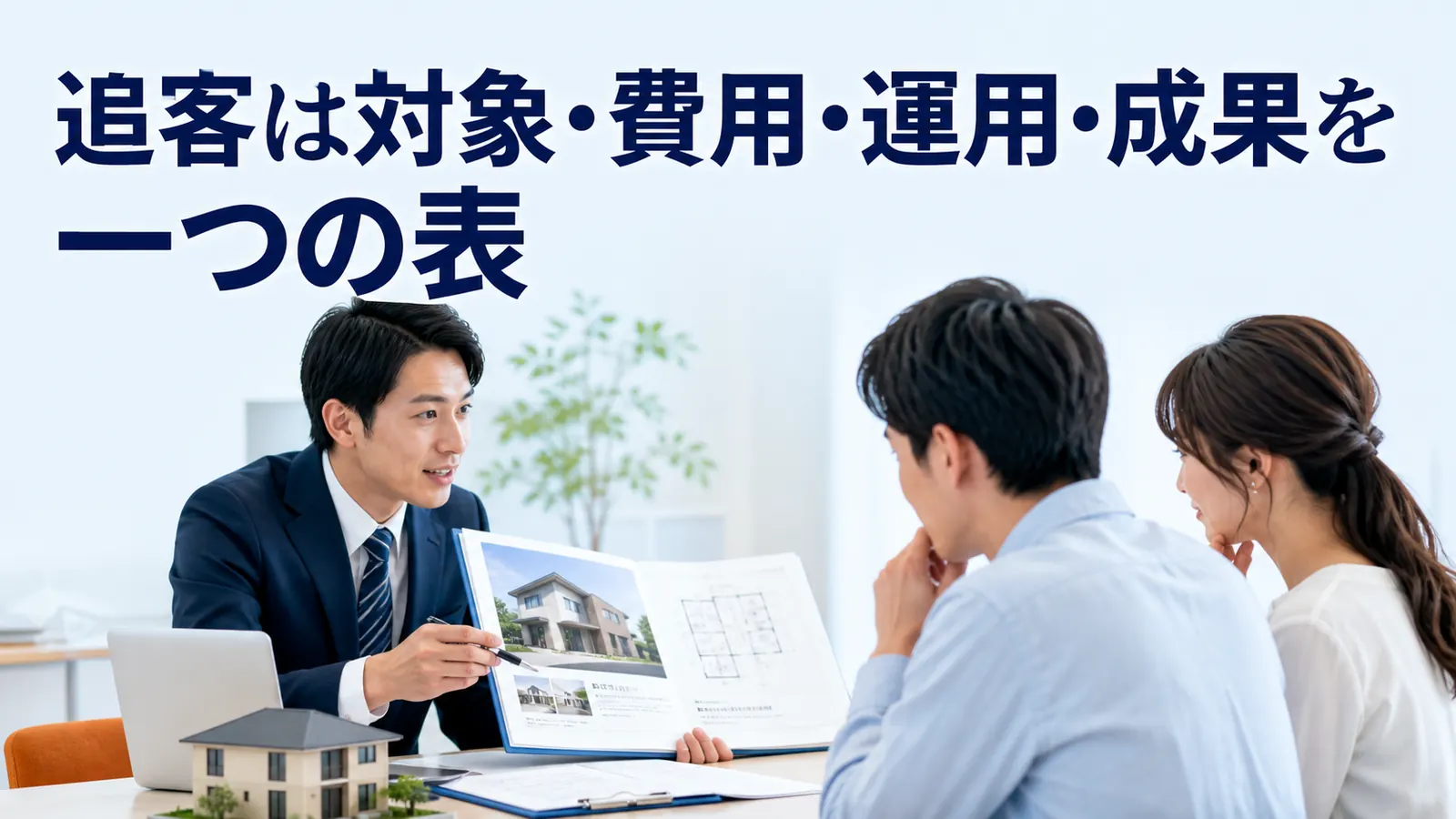 追客は対象・費用・運用・成果を一つの表