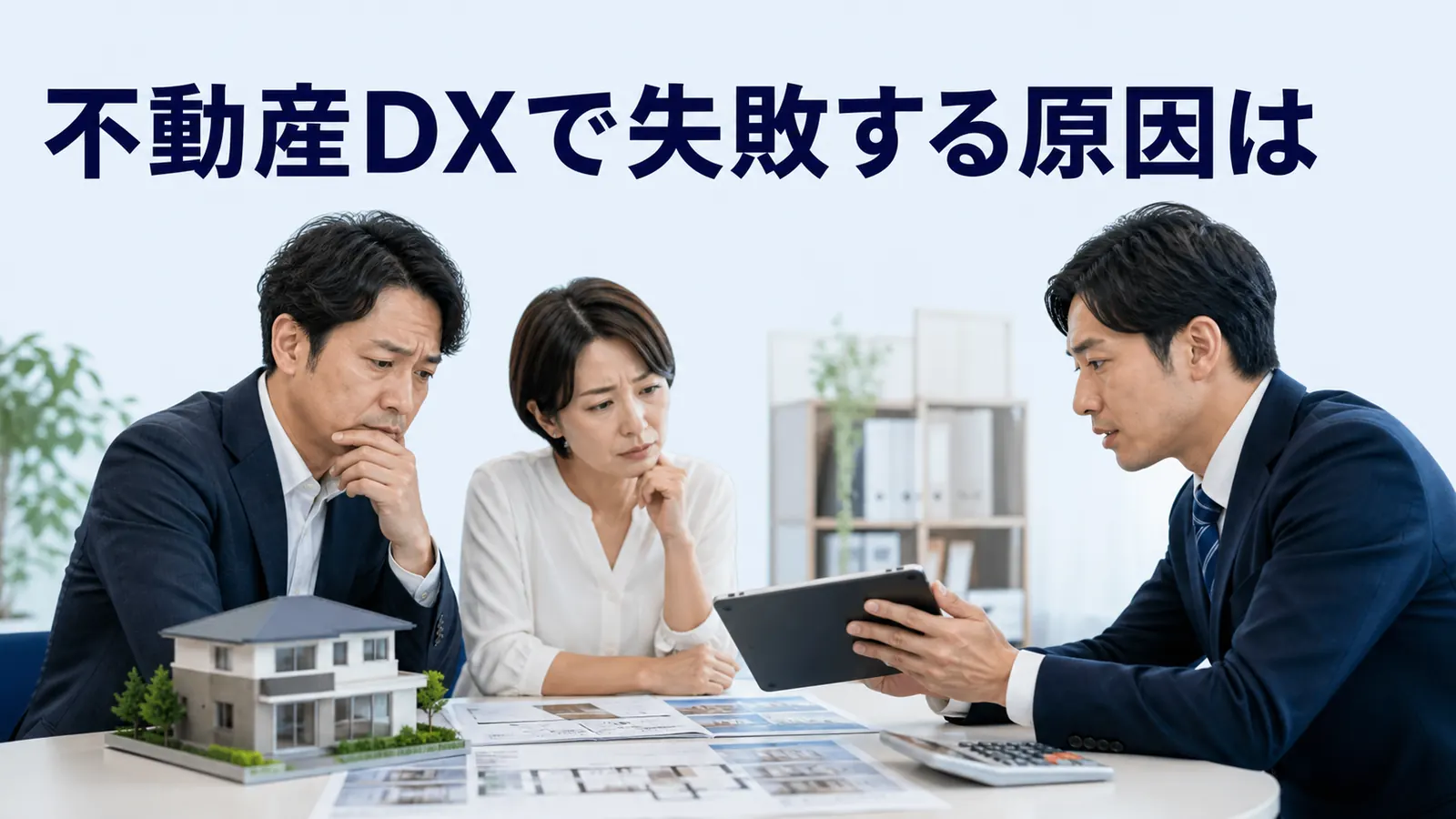 不動産DXで失敗する原因は