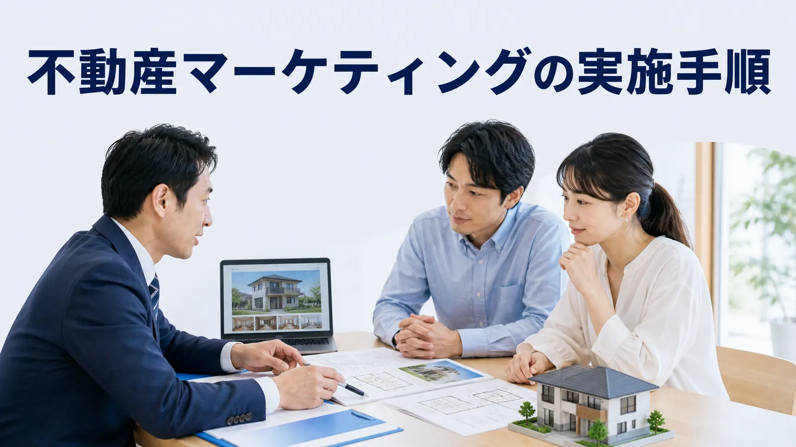 不動産マーケティングの実施手順