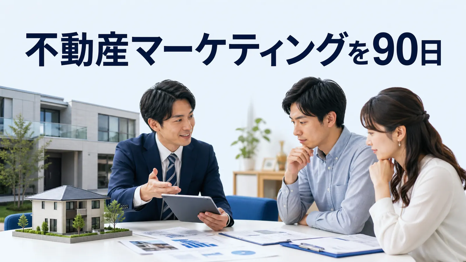 不動産マーケティングを90日