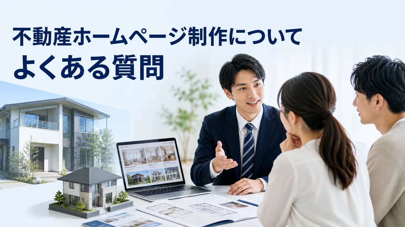 不動産ホームページ制作についてよくある質問