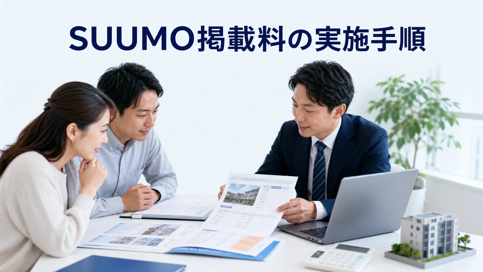 SUUMO掲載料の実施手順