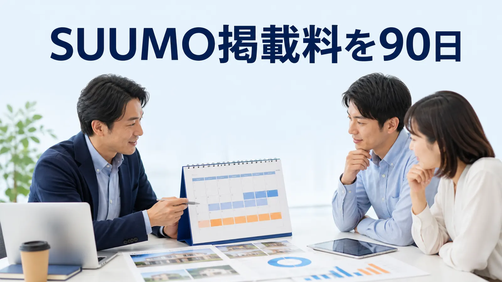 SUUMO掲載料を90日
