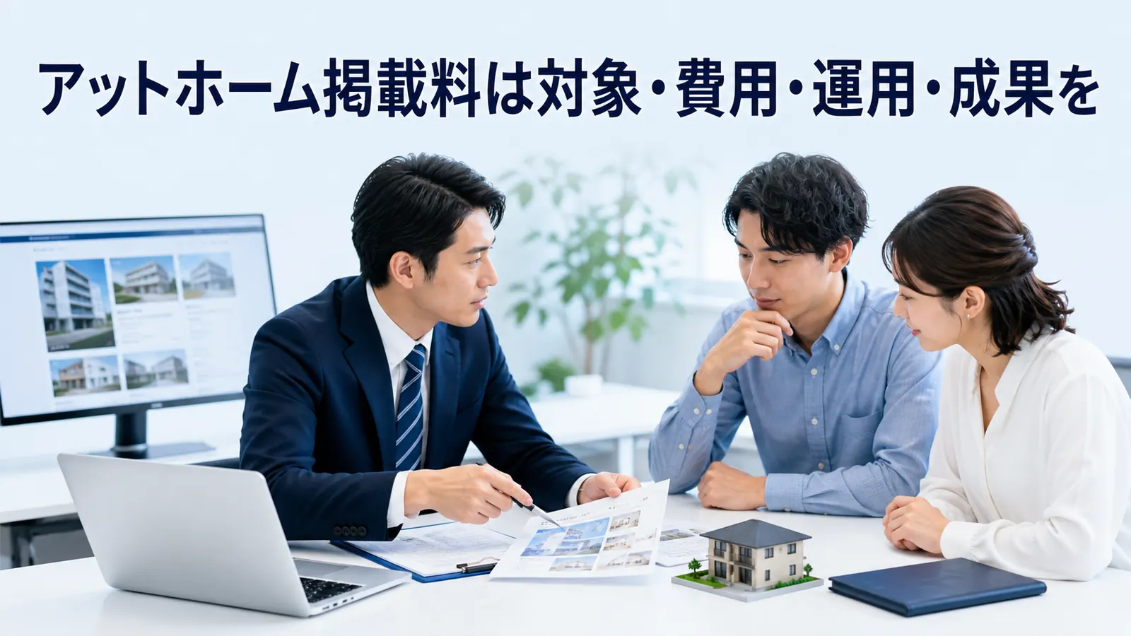 アットホーム掲載料は対象・費用・運用・成果を