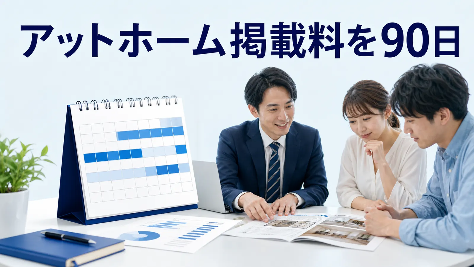 アットホーム掲載料を90日