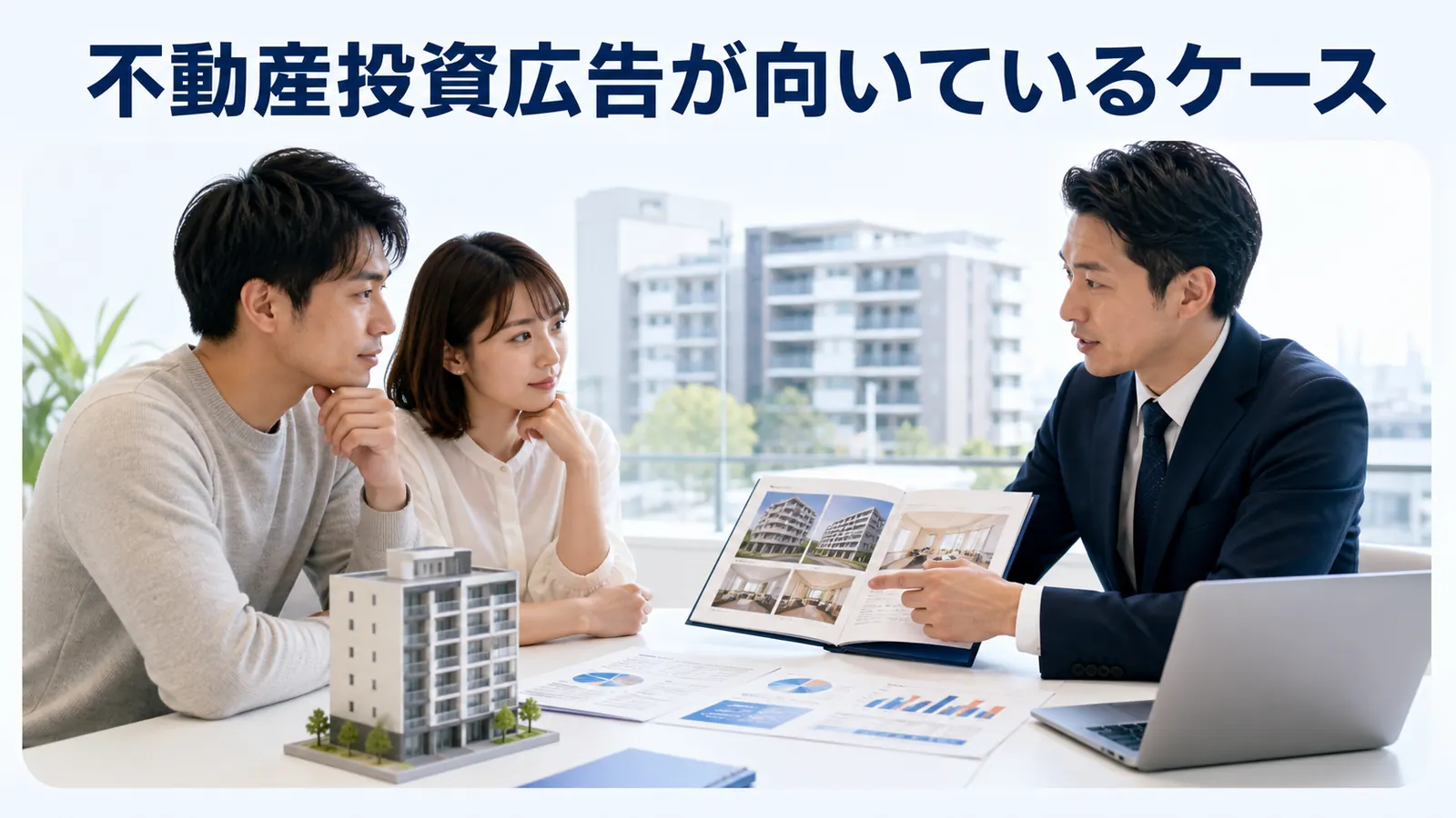 不動産投資広告が向いているケース
