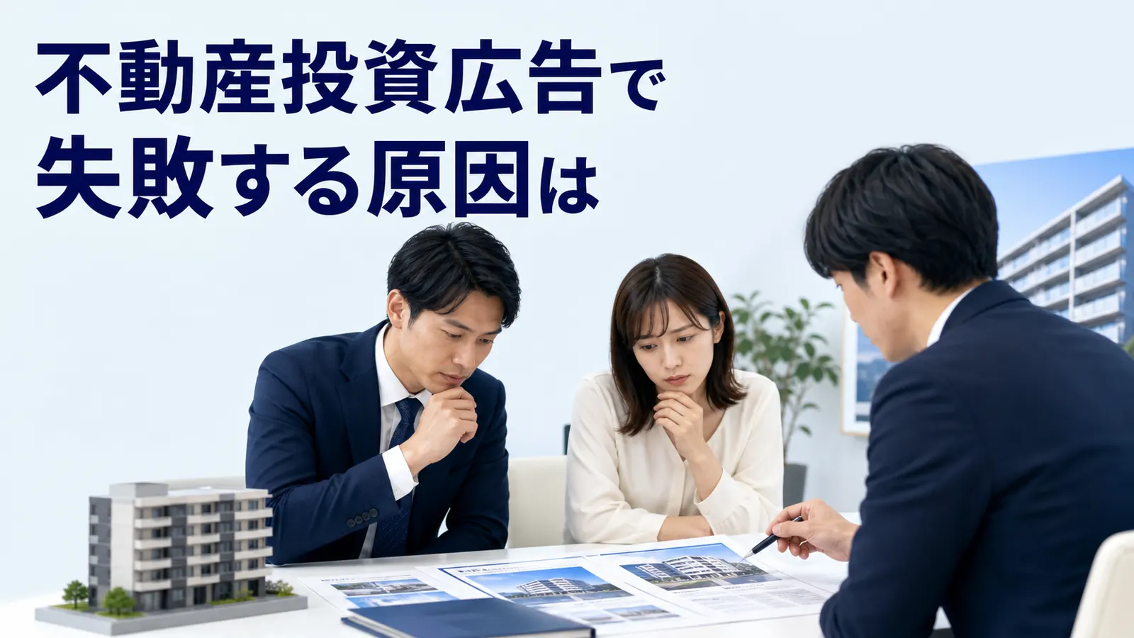 不動産投資広告で失敗する原因は