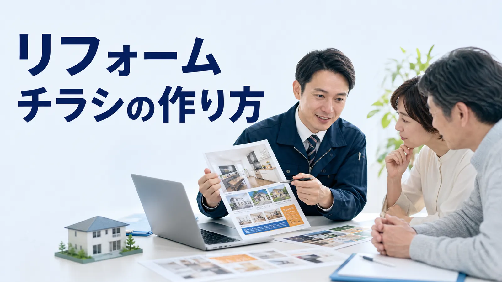 リフォームチラシの作り方｜反響を増やす構成・配布・計測を解説