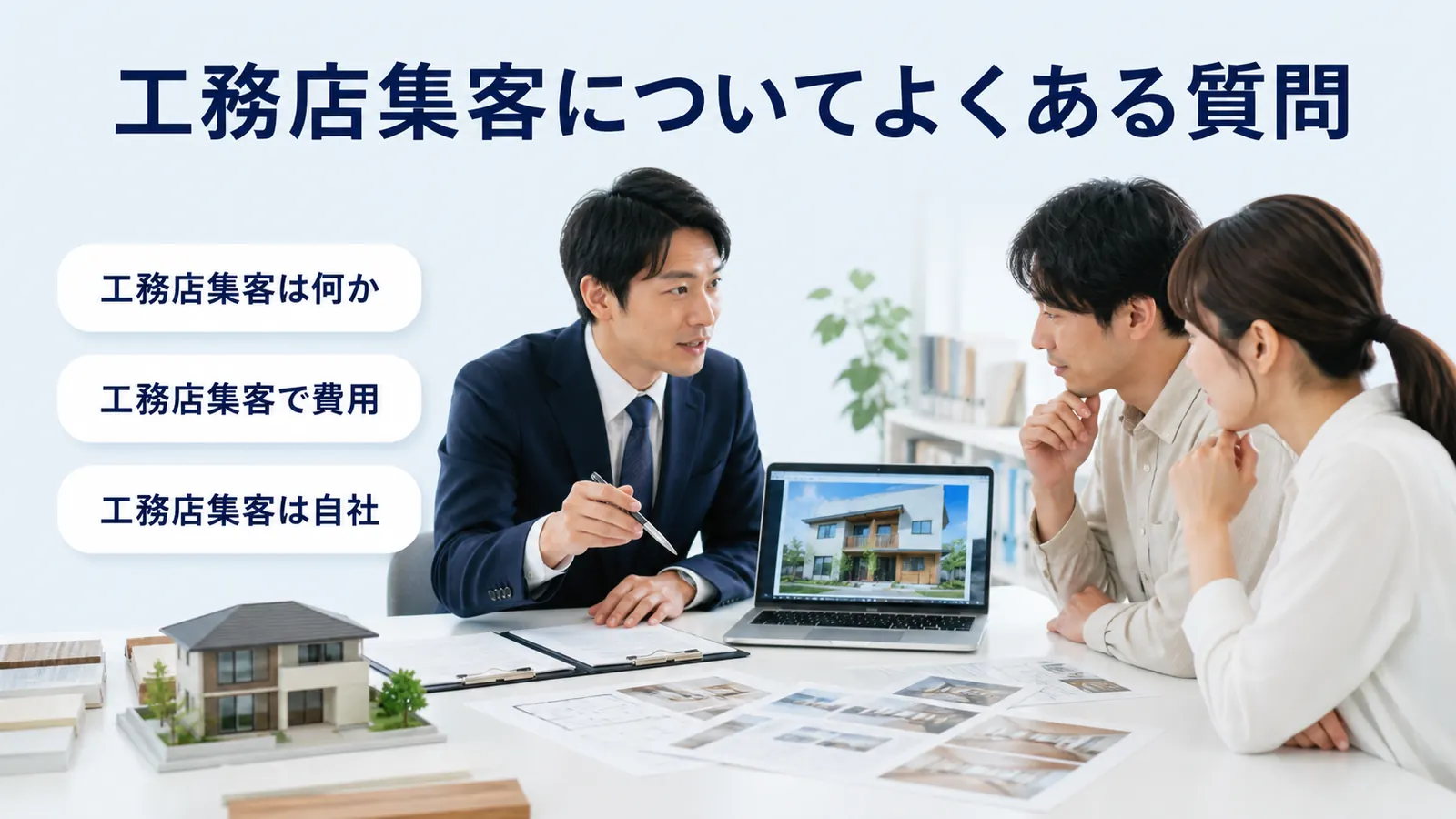 工務店集客についてよくある質問