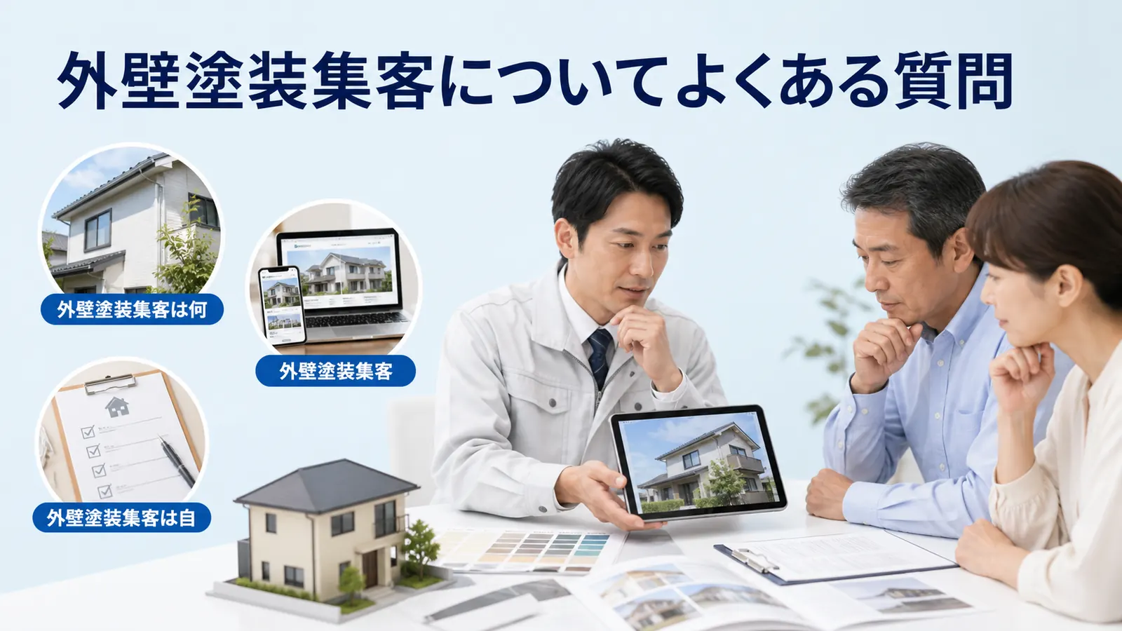 外壁塗装集客についてよくある質問