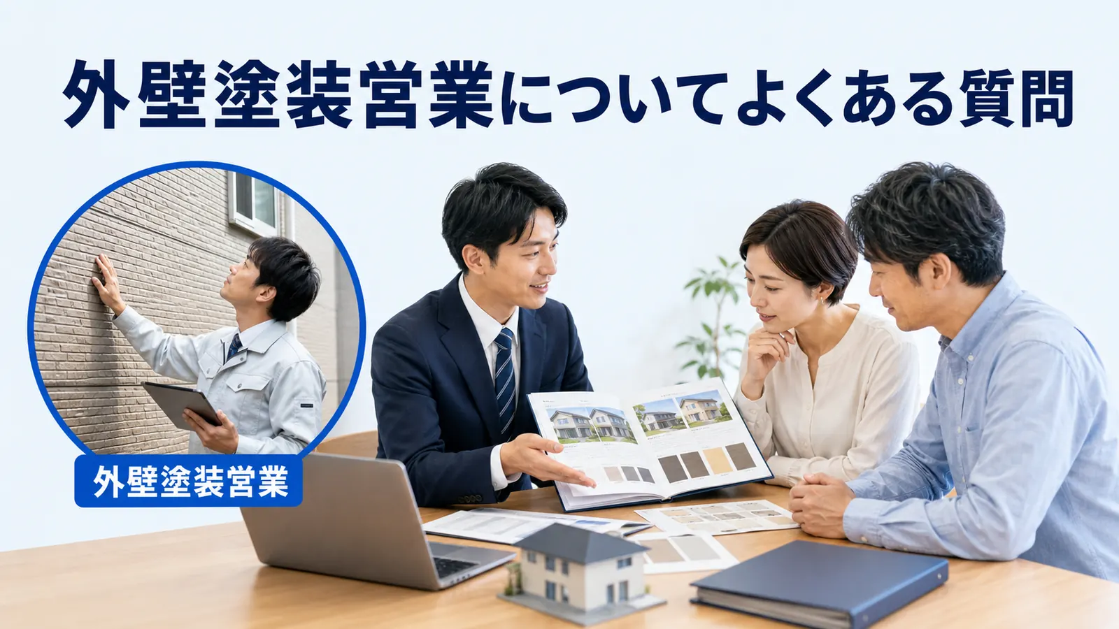 外壁塗装営業についてよくある質問
