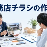 工務店チラシの作り方を内容別のオリジナル構図で整理した図解