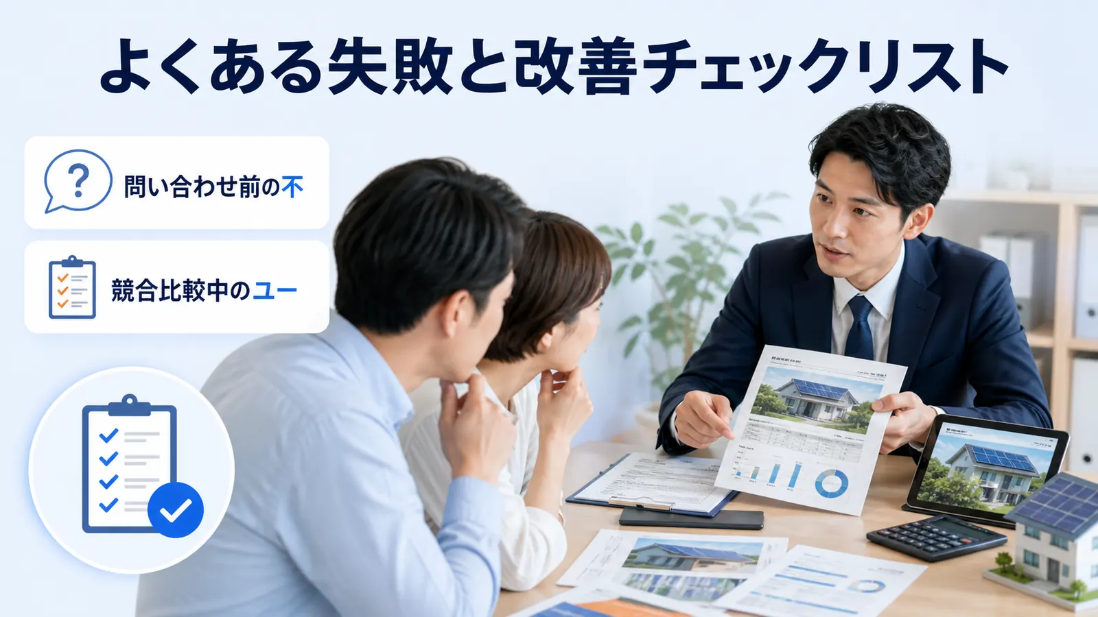 よくある失敗と改善チェックリスト