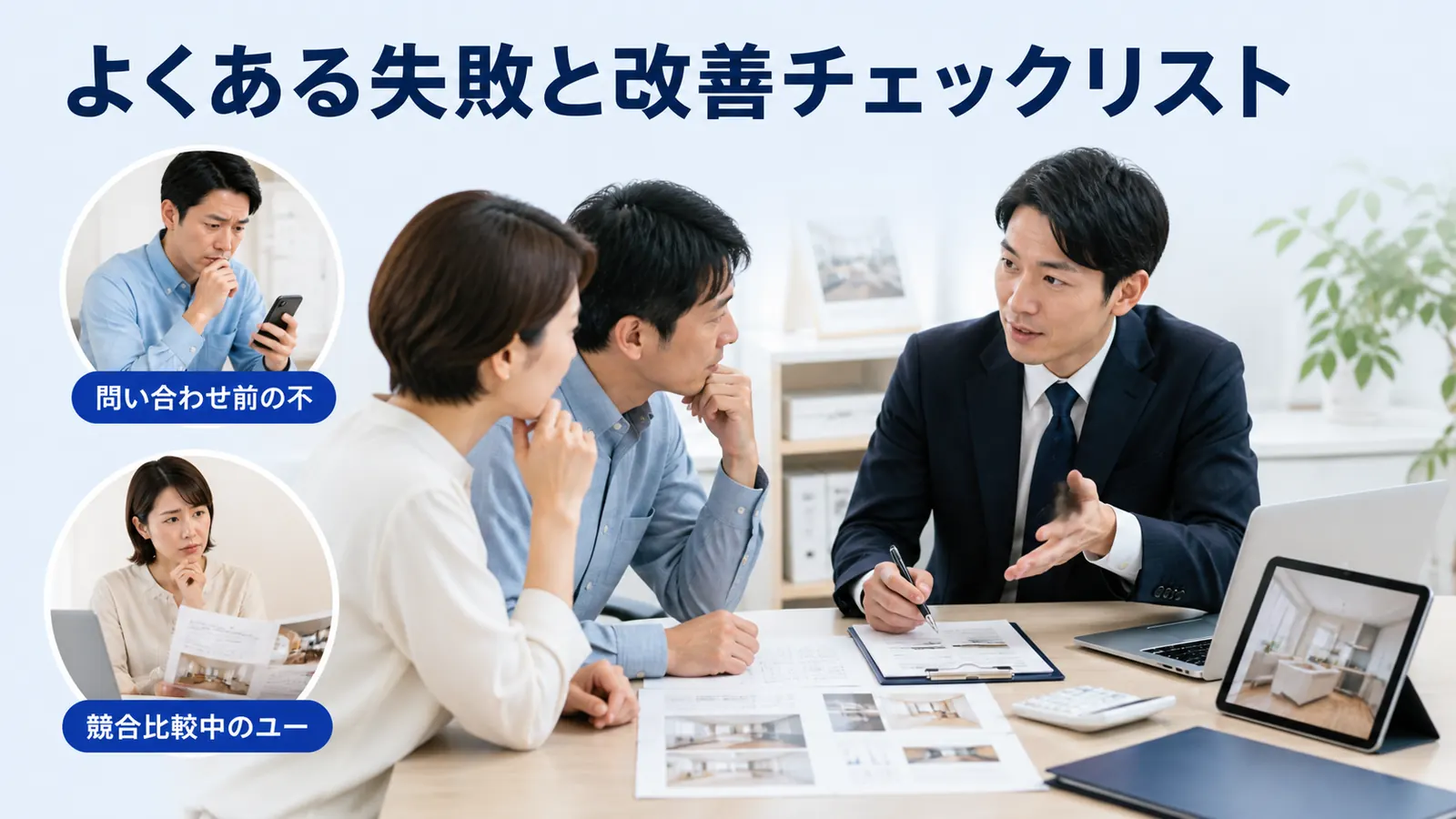 よくある失敗と改善チェックリスト