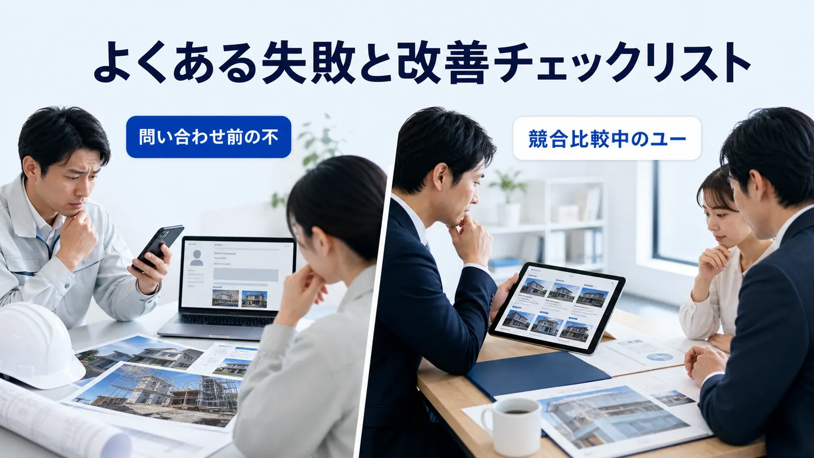 よくある失敗と改善チェックリスト