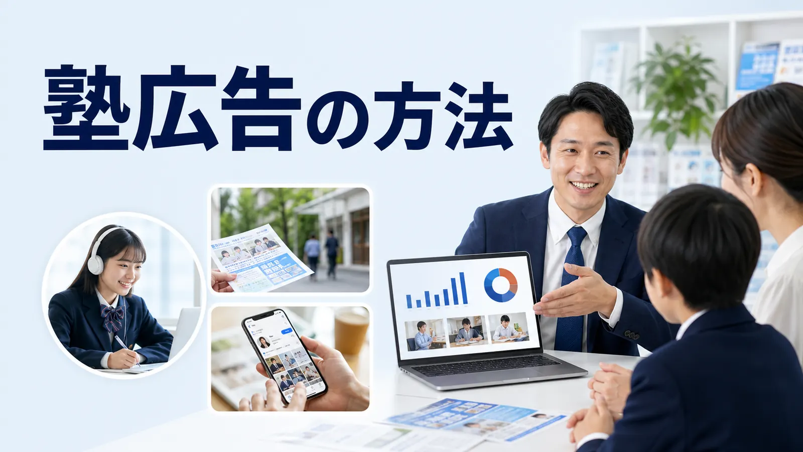 塾広告の方法|検索・SNS・チラシ・LPで生徒募集を増やす設計