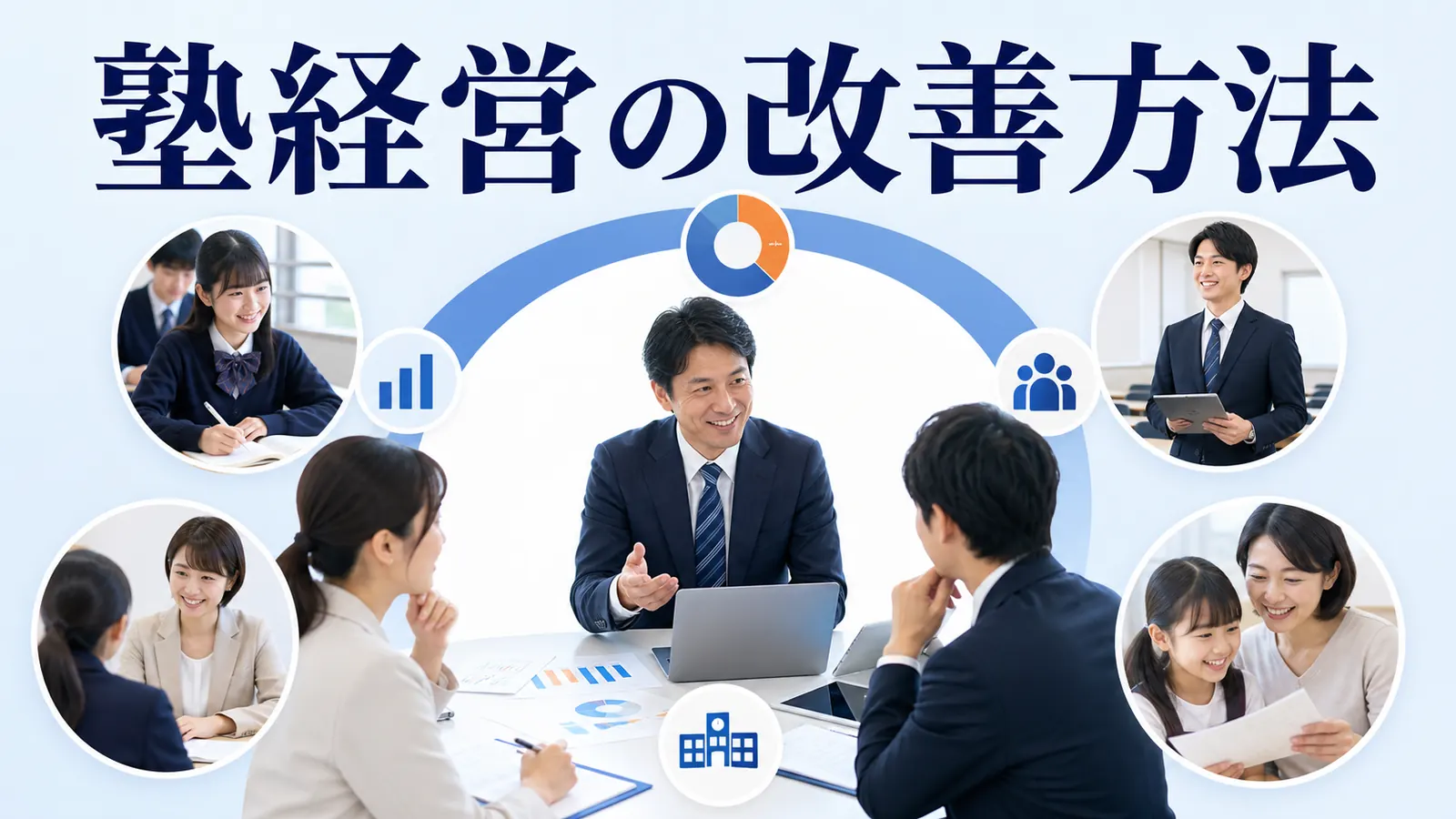 塾経営の改善方法｜生徒募集・講師採用・継続率・利益を仕組み化