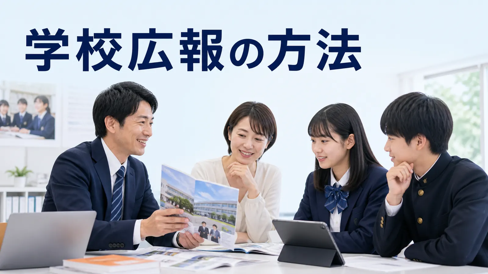 学校広報を資料請求・来校につなげる方法