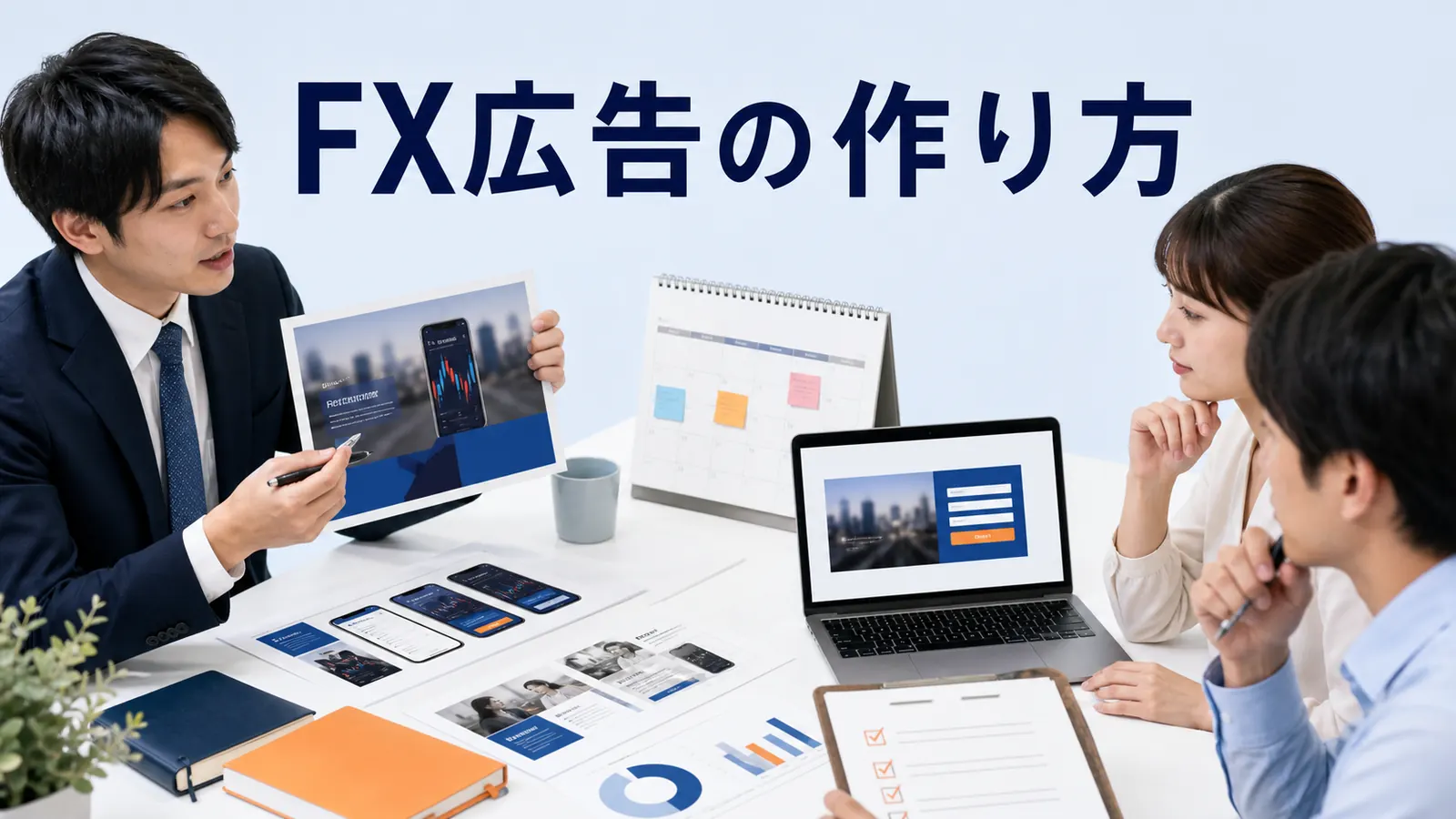 FX広告の作り方｜規制・リスク表示・媒体・口座開設導線を解説