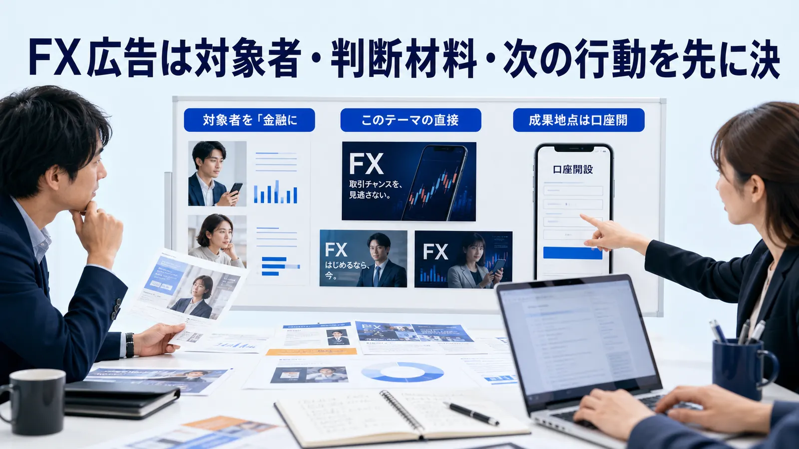 FX広告は対象者・判断材料・次の行動を先に決