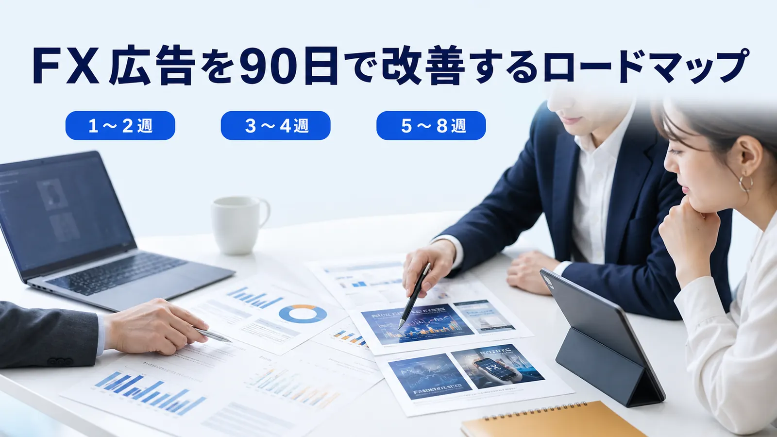 FX広告を90日で改善するロードマップ