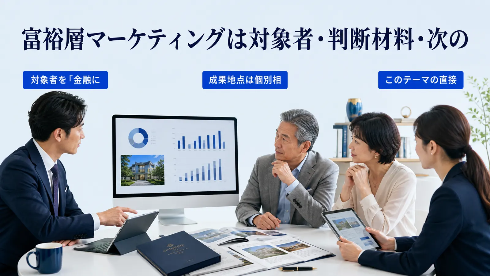 富裕層マーケティングは対象者・判断材料・次の