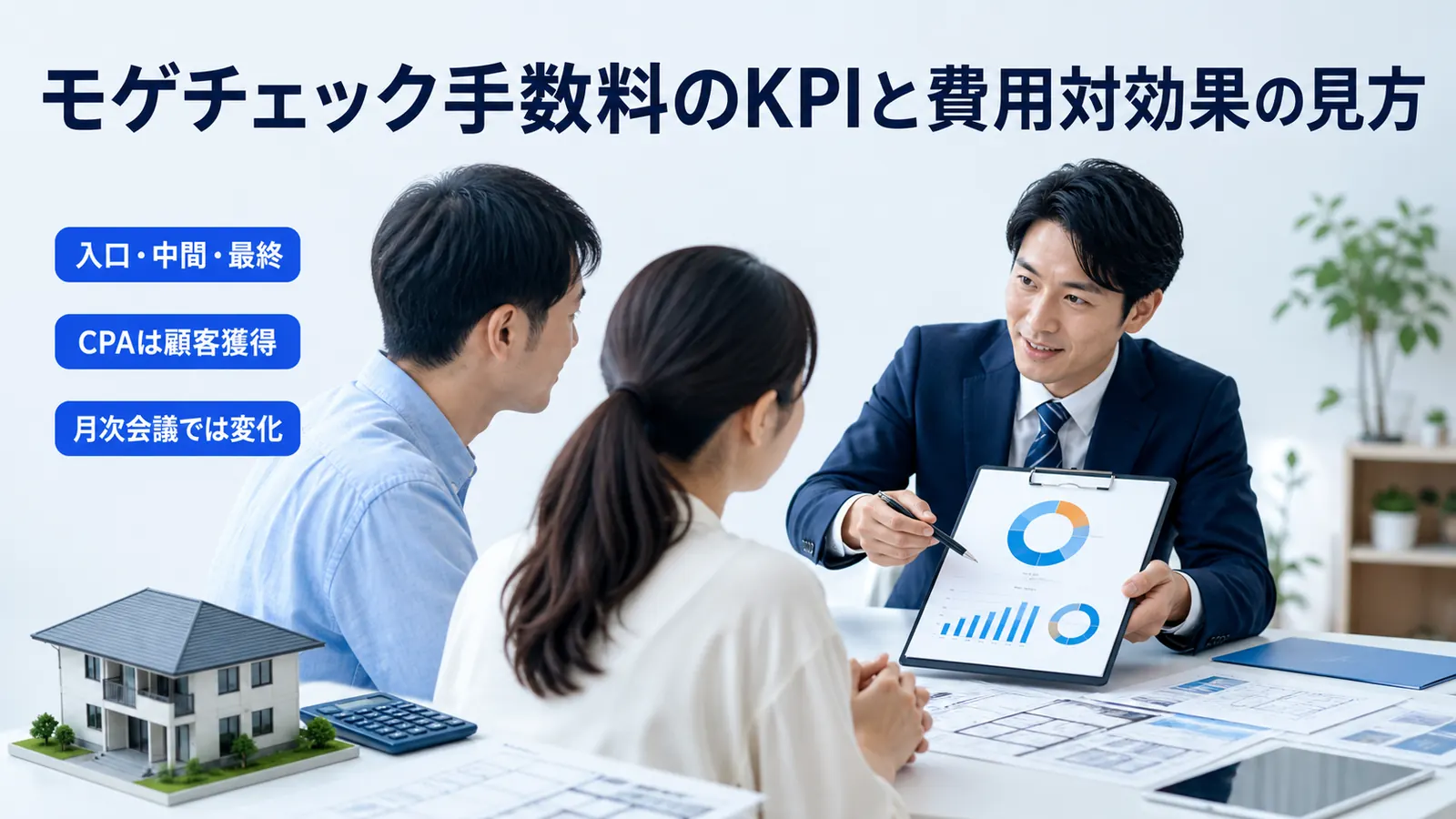 モゲチェック手数料のKPIと費用対効果の見方