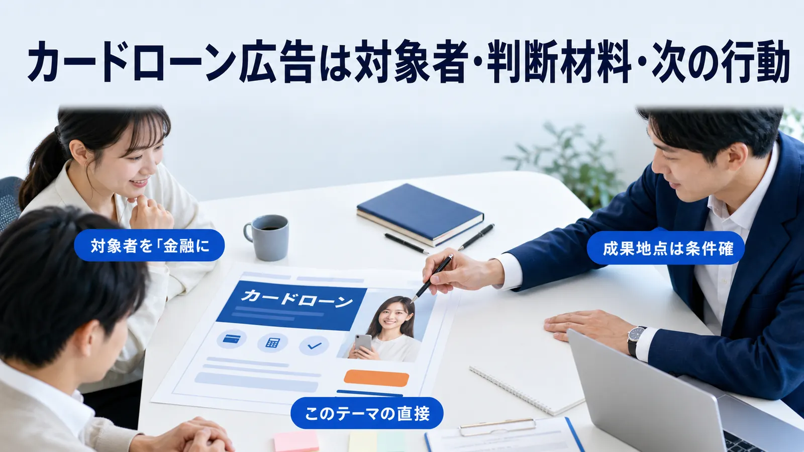 カードローン広告は対象者・判断材料・次の行動