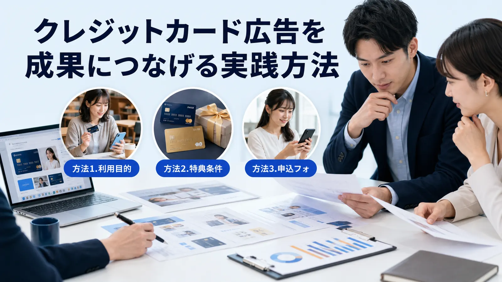 クレジットカード広告を成果につなげる実践方法