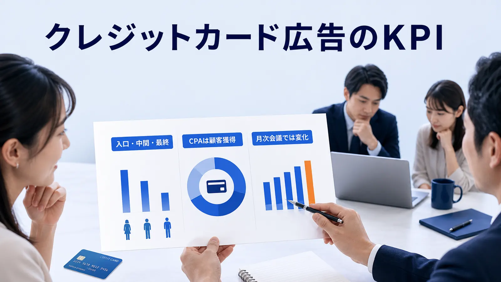 クレジットカード広告のKPI