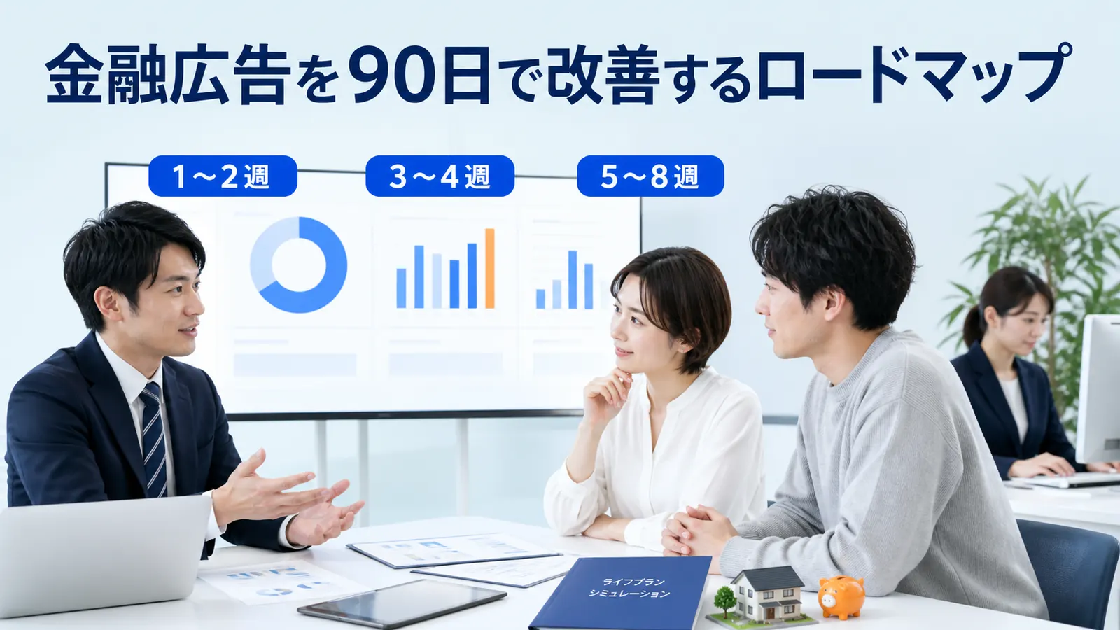 金融広告を90日で改善するロードマップ