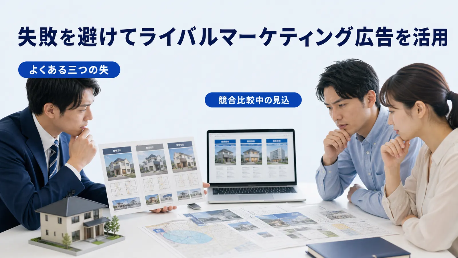 失敗を避けてライバルマーケティング広告を活用