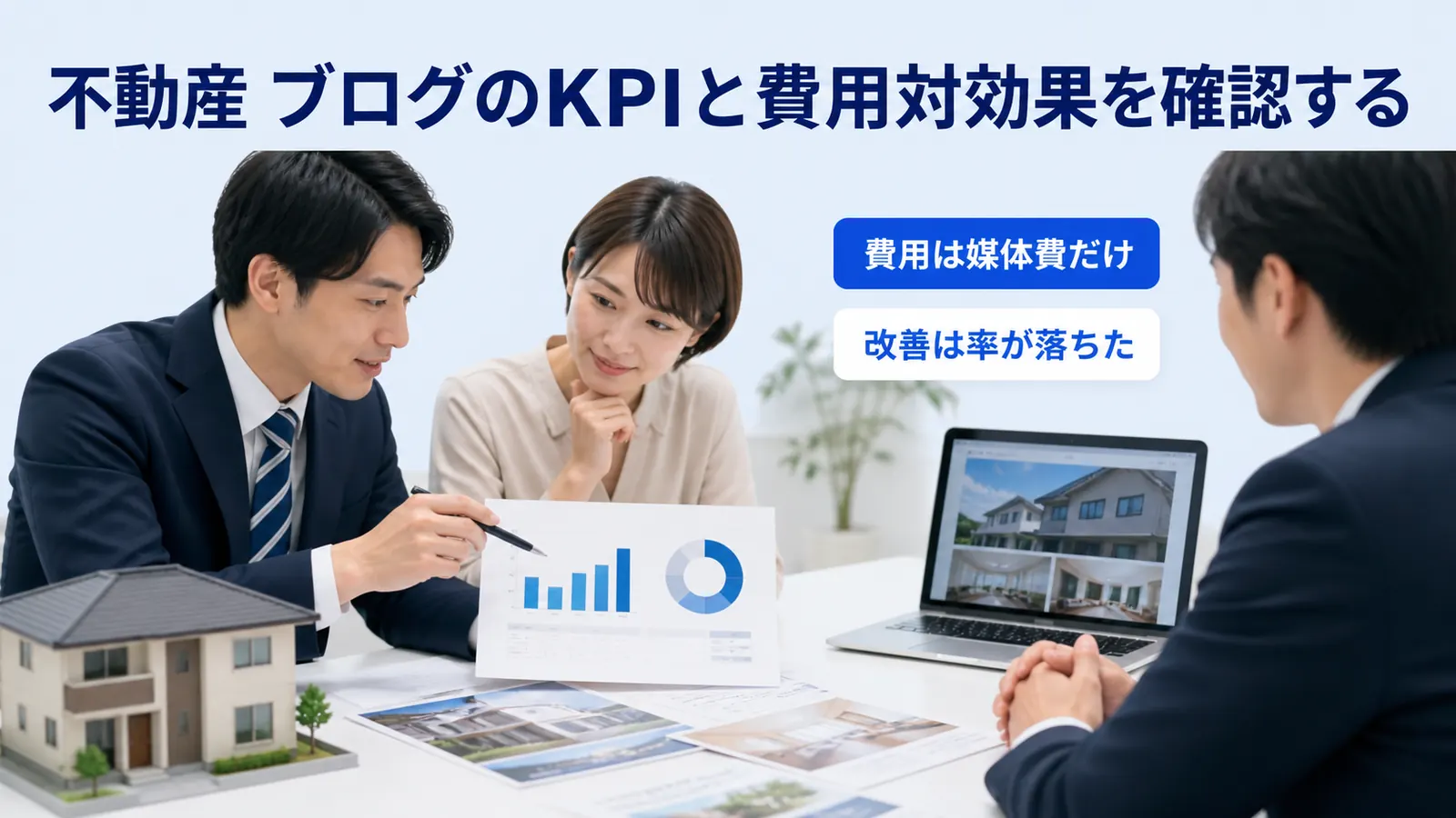 不動産 ブログのKPIと費用対効果を確認する