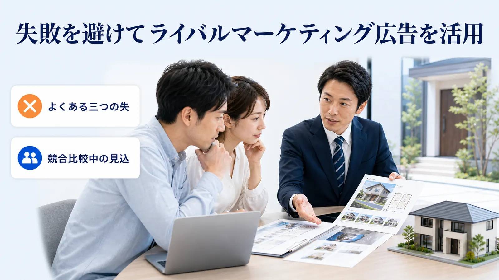 失敗を避けてライバルマーケティング広告を活用