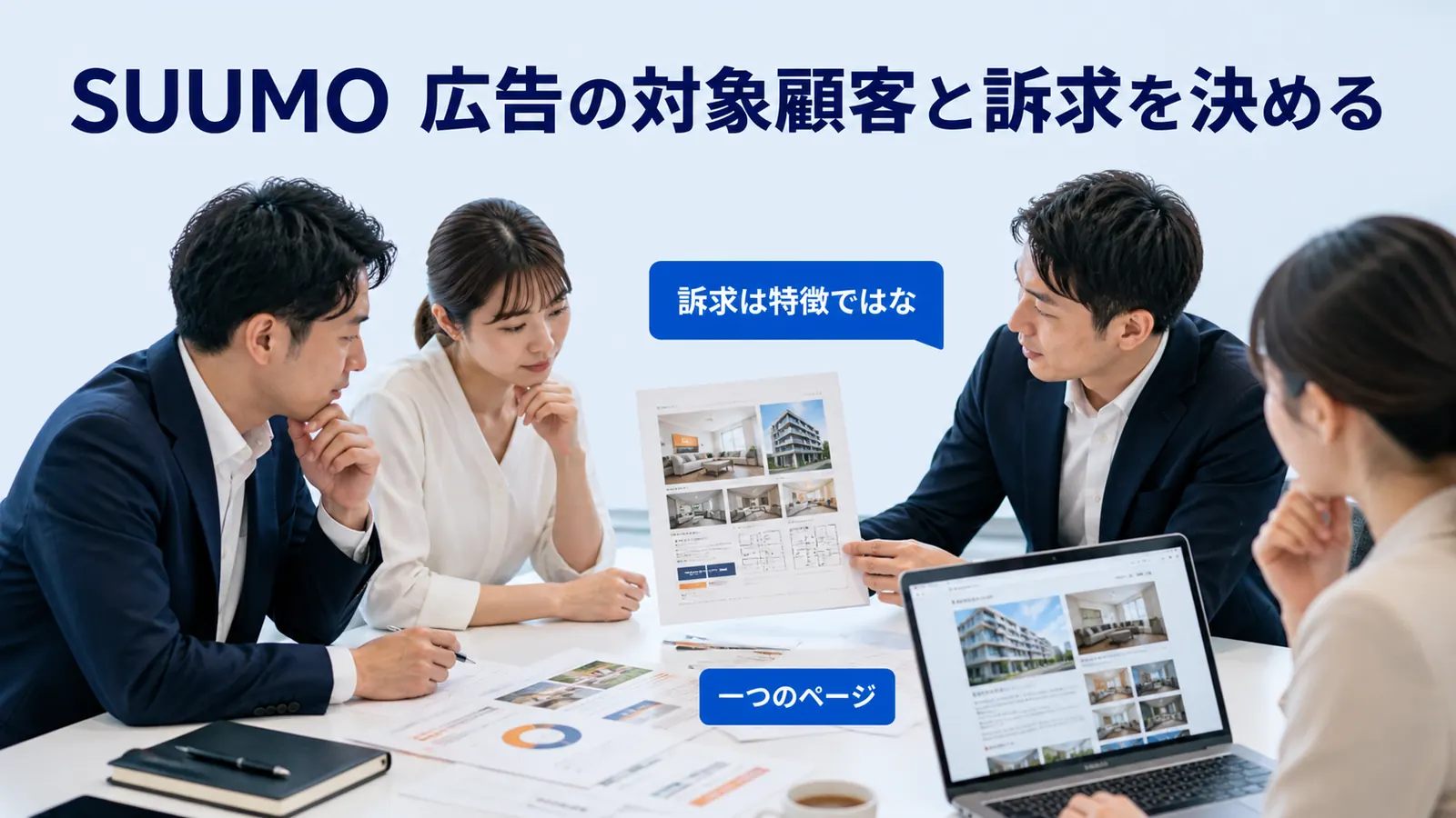 SUUMO 広告の対象顧客と訴求を決める
