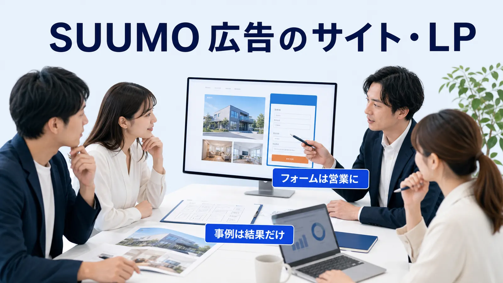 SUUMO 広告のサイト・LP