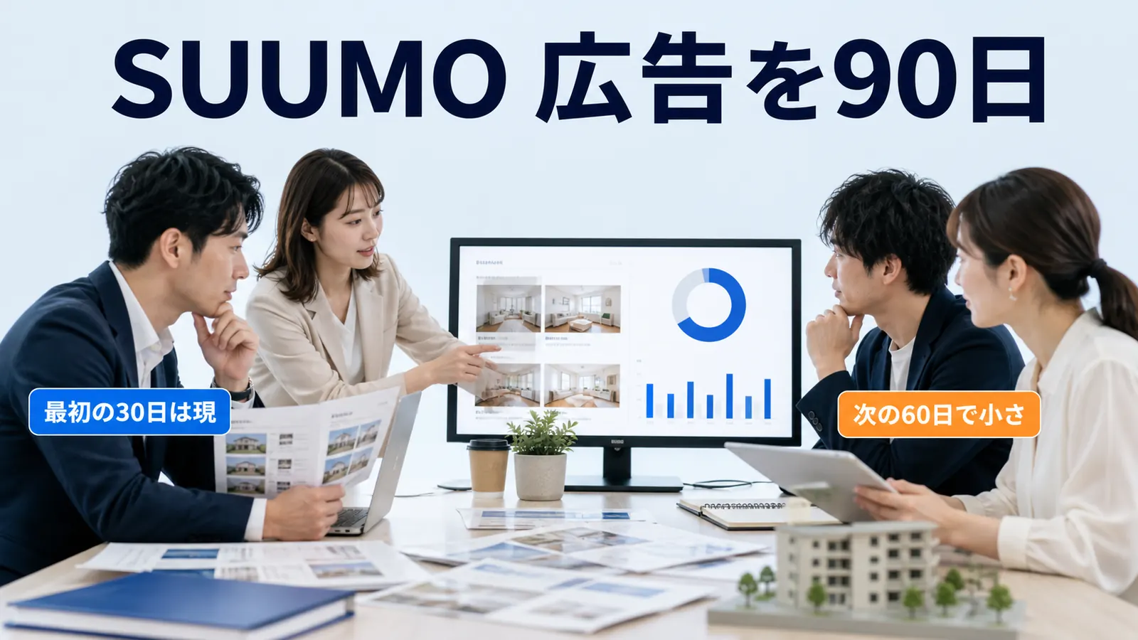 SUUMO 広告を90日
