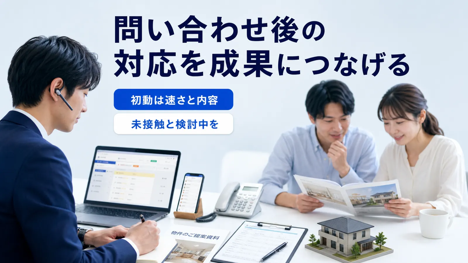 問い合わせ後の対応を成果につなげる
