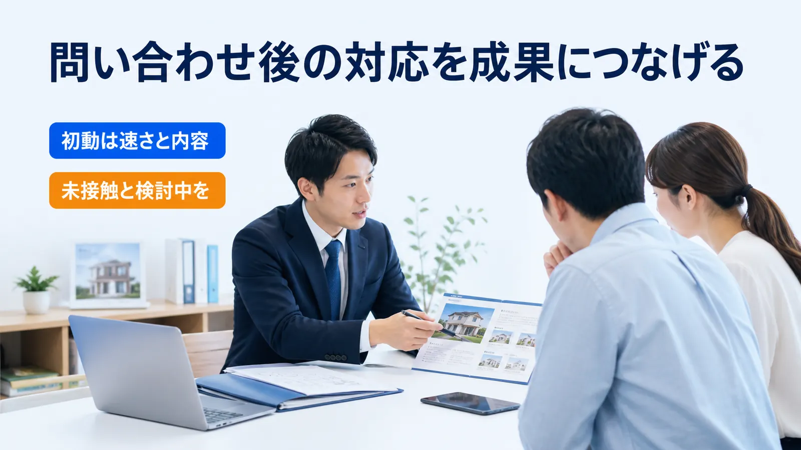 問い合わせ後の対応を成果につなげる