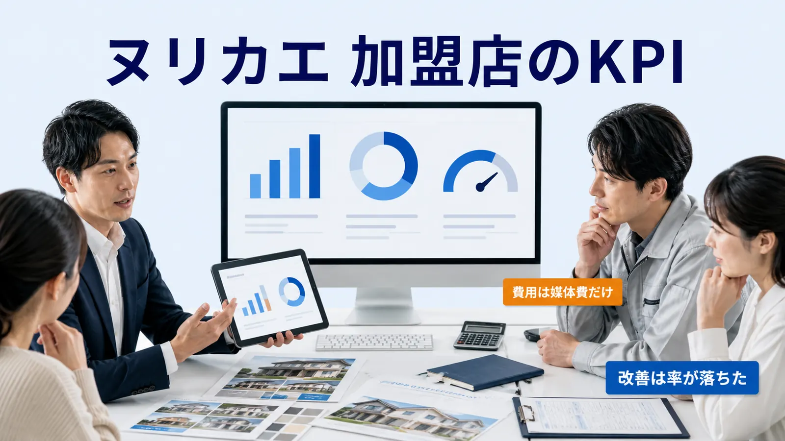 ヌリカエ 加盟店のKPI