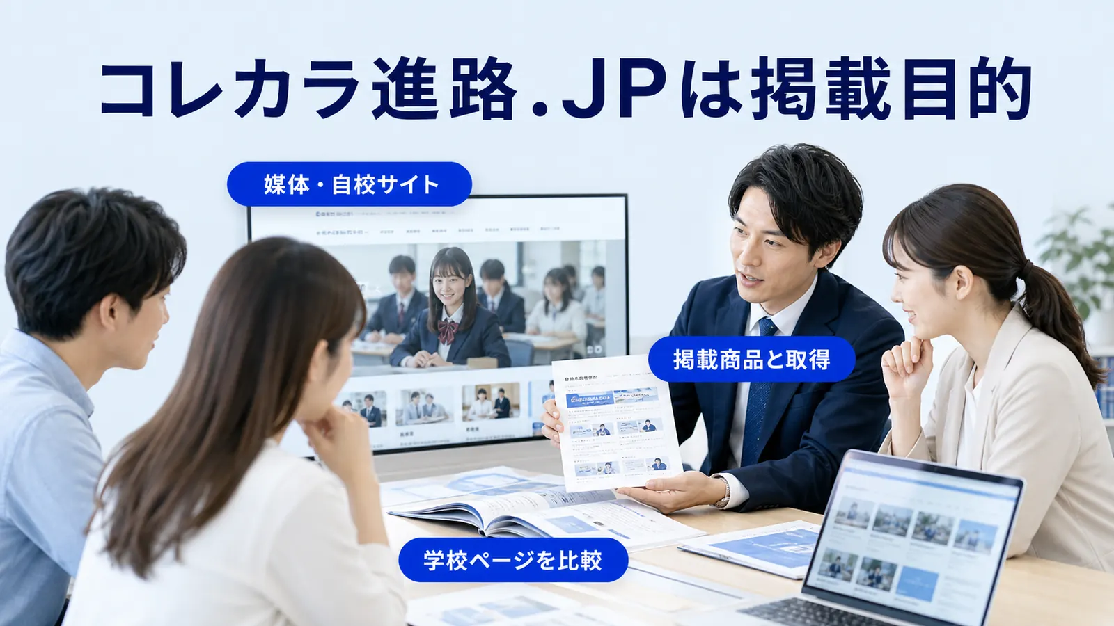 コレカラ進路.JPは掲載目的